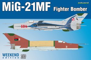 画像1: エデュアルド [EDU7451]1/72 MiG-21MF戦闘攻撃機ウィークエンドエディシ (1)