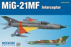 画像1: エデュアルド [EDU7453]1/72 MiG-21MF迎撃機型ウィークエンドエディション (1)