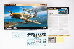 画像2: エデュアルド [EDU82104]1/48マスタング Mk.IV プロフィパック