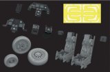 エデュアルド[EDU644353]1/48 F-16I スーファ 「ルックプラス」 計器盤w/パーツセット(グレートウォール用)