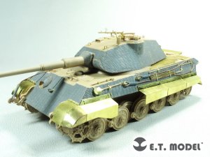 画像1: E.T.MODEL[E35-273]1/35 WWII 独 キングタイガー ポルシェ砲塔用基本セット(モンモデル用) (1)