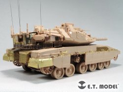 画像1: E.T.MODEL[E35-286]1/35現用イスラエルIDFメルカバMk4Mトロフィーアクティブ防御システム搭載仕様用 サイドスカートステーセット(モンモデル用)