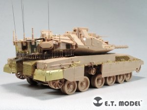 画像1: E.T.MODEL[E35-286]1/35現用イスラエルIDFメルカバMk4Mトロフィーアクティブ防御システム搭載仕様用 サイドスカートステーセット(モンモデル用) (1)