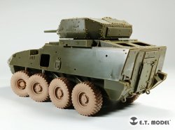 画像6: E.T.MODEL[P35-112]1/35 アメリカ陸軍M1296ドラグーンICV用自重変形タイヤセット(AFVクラブ用)