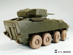 画像7: E.T.MODEL[P35-112]1/35 アメリカ陸軍M1296ドラグーンICV用自重変形タイヤセット(AFVクラブ用)