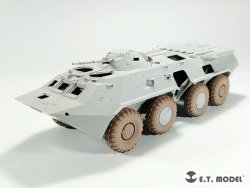 画像5: E.T.MODEL[P35-113]1/35 ロシアBTR-80用自重変形タイヤセットナロー型(トランペッター用)