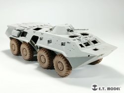 画像8: E.T.MODEL[P35-113]1/35 ロシアBTR-80用自重変形タイヤセットナロー型(トランペッター用)