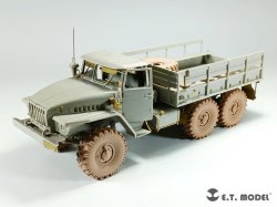 画像6: E.T.MODEL[P35-116]1/35 ロシアURAL-4320軍用ラック用自重変形タイヤセット(トランペッター用)