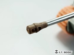 画像3: E.T.MODEL[P35-245]1/35 WWIIドイツ88mmKwK/Pak用マズルブレーキType.2(各社キット対応)