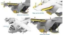 画像4: フリーダムモデルキット[FRE162052]コンパクトシリーズ：AC-130W/Uガンシップ 米空軍 「2 in 1」