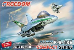 画像1: フリーダムモデルキット[FRE162090]コンパクトシリーズ：米海軍 F/A-18E スーパーホーネット 単座型 「VFA-195 ダムバスターズ チッピー・ホー!」