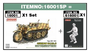 画像1: フリーダムモデルキット[FRE16001SP]1/16 WW.II ドイツ軍 Sd.kfz.2  ケッテンクラフトラート &  ドライバーフィギュアセット (1)