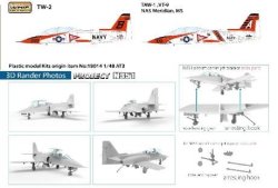 画像2: フリーダムモデルキット[FRE18022]1/48 米海軍 VTXTS プロジェクト N351練習機  "What If" (もしも) バージョン