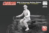 フリーダムモデルキット[FRE616001]1/16 WW.II ドイツ軍 Sd.kfz.2  ケッテンクラフトラート用 ドライバーフィギュア (レジンキット)