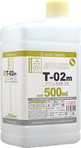 ガイアノーツ[T-02m]　アクリル系溶剤(大)　500ｍｌ