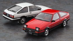 画像12: ハセガワ[HC71]1/24 トヨタ スプリンター トレノ AE86 GT APEX 前期型 （1983）