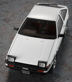 画像6: ハセガワ[HC71]1/24 トヨタ スプリンター トレノ AE86 GT APEX 前期型 （1983）