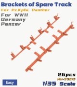 HEAVY HOBBY[HH-35015]Brackets of Spare Track For Pz.Kpfw. Panther For WWII Germany Panzer