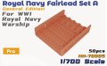 HEAVY HOBBY[HH-70005]Royal Navy Fairlead Set A General Edition For WWI Royal Navy Warship