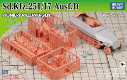 画像1: HEAVY HOBBY[PK-72002]WWII German Sdkfz.251/17 Ausf.D