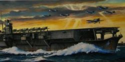 画像1: アオシマ[045152]日本海軍航空母艦　蒼龍　1941 1/700 ウォーターライン　航空母艦 No．222
