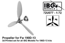 画像1: IBG[IBG72U077]1/72 Fw190D-13 プロペラ (IBG用)