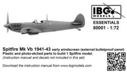 画像2: IBG[IBG80001]1/72 スピットファイア Mk.Vb 1941〜1943年 (初期風防) エッセンシャルエディション