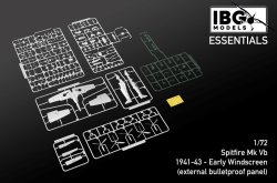 画像1: IBG[IBG80001]1/72 スピットファイア Mk.Vb 1941〜1943年 (初期風防) エッセンシャルエディション
