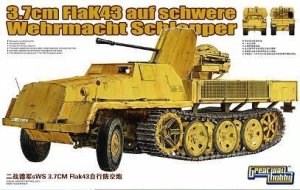 画像1: ライオンロア[L3516] 1/35 WWII ドイツ重国防軍牽引車(sWS) 3.7cm Flak43 対空機関砲搭載型 (1)