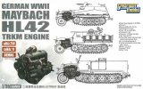 ライオンロア[L3517] 1/35 WWII ドイツ マイバッハ HL42 TUKRMエンジン（Sd.Kfz.10、11、250他用）