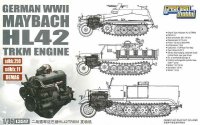 ライオンロア[L3517] 1/35 WWII ドイツ マイバッハ HL42 TUKRMエンジン（Sd.Kfz.10、11、250他用）