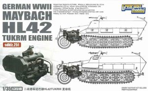 画像1: ライオンロア[L3518] 1/35 WWII ドイツ Sd.Kfz.251用 マイバッハ HL42 TUKRMエンジン (1)