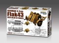 ライオンロア[L3519] 1/35 WWII 独軍 37mm砲 Flak43型 対空機関砲