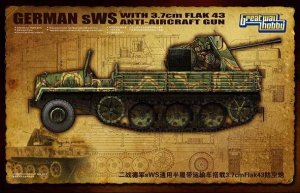 画像1: ライオンロア[L3521] 1/35 WWII 独 sWS非装甲型 Flak43 3.7cm対空機関砲搭載型 (1)