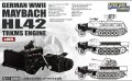 ライオンロア[L3522] 1/35 WWII 独 マイバッハ HL42 TRKMSエンジン(sWS用)