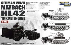 画像1: ライオンロア[L3522] 1/35 WWII 独 マイバッハ HL42 TRKMSエンジン(sWS用) (1)