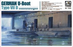 画像1: AFV CLUB[SE73505]1/350 ドイツ海軍 Ｕボート タイプVIID