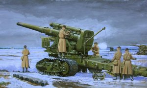 画像1: ピットロード[G_11] 1/35 ロシア陸軍 B-4 203mm榴弾砲 (1)