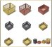 画像1: 自由人[No.3501006]1/35　プラ製クレート(枠箱)タイプB (1)