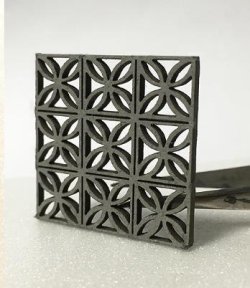 画像1: 自由人[No.3502002]1/35　装飾用コンクリートブロックタイプA 花型(32個入)