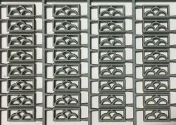 画像1: 自由人[No.3502004]1/35　装飾用コンクリートブロックタイプC 青海波 (32個入)