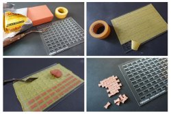 画像1: 自由人[No.3502013]1/35　アクリル製枠型 I型レンガ形