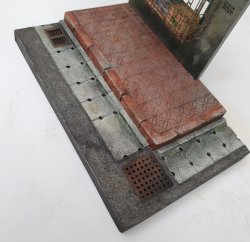 画像1: 自由人[No.3502016]1/35　コンクリート製側溝カバー