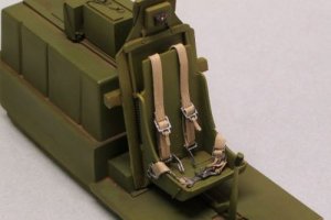 画像1: 紙創り[FP-34HD]1/32 米軍機シートベルト (1)