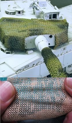画像3: 紙創り[FP-24]1/35現用偽装網２枚セット