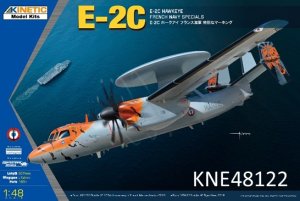 画像1: キネティック[KNE48122]1/48 E-2C ホークアイ フランス海軍 スペシャルマーキング (1)