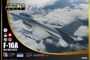 画像1: キネティック[KNE48100]1/48 F-16A MLU NATO ヴァイパー (1)