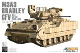 キネティック[KNE61016]1/35 M3A3 ブラッドレー 騎兵戦闘車 w/ビッグフット履帯