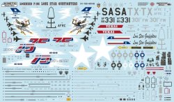 画像3: キネティック[KNE48146]1/48 F-16C ブロック30 テキサス空軍州兵「ローンスターガンファイターズ」
