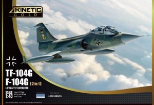 画像1: キネティック[KNE48089]1/48 TF－104G/F-104G スターファイター ドイツ空軍 (2 in 1) (1)